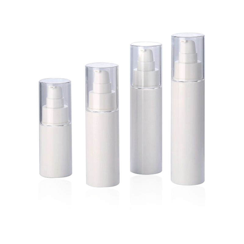 50ML-120ML زجاجة بدون هواء يمكن تعبئتها بشكل منفصل لوشن خفيف HS-017A