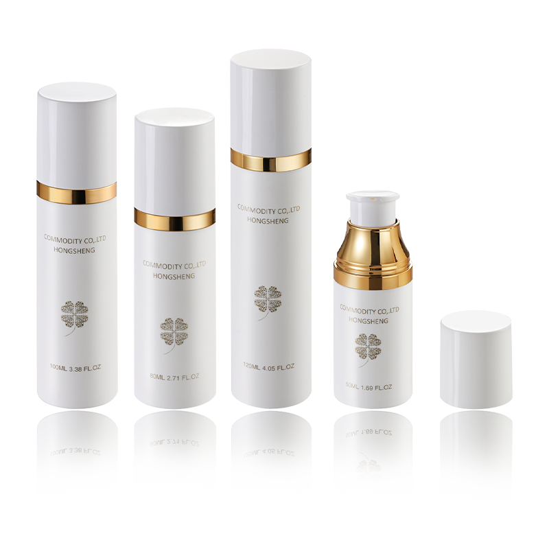 50 مل - 120 مل مضخة هواء لمستحضرات التجميل قابلة لإعادة التعبئة بدون هواء HS-017C