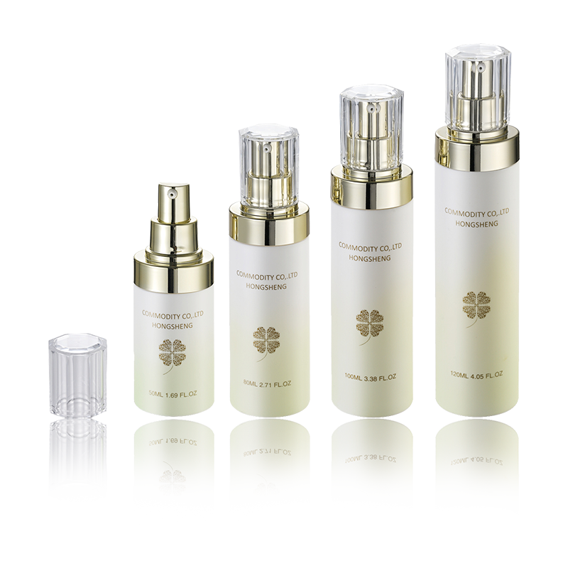 زجاجة بدون هواء حساسة للضوء تعمل باللمس 50 مل - 120 مل - HS-017F