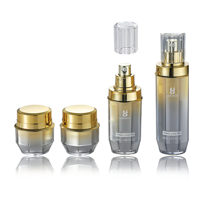 20ML-80ML خط الحد الأدنى زجاجة بدون هواء-HS-031A