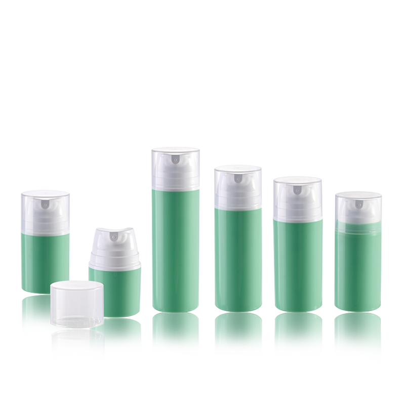 زجاجة مضخة بدون هواء قابلة لإعادة الاستخدام 30 مل - 150 مل - HS-037C