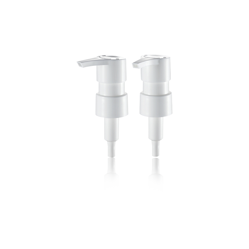 موزع سائل برأس مضخة مستحضرات التجميل الشفاف - HY24A-66