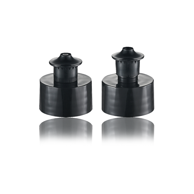 قبعة/غطاء Pipefish لمستحضرات التجميل باللون الأسود غير اللامع-HY-CP-12