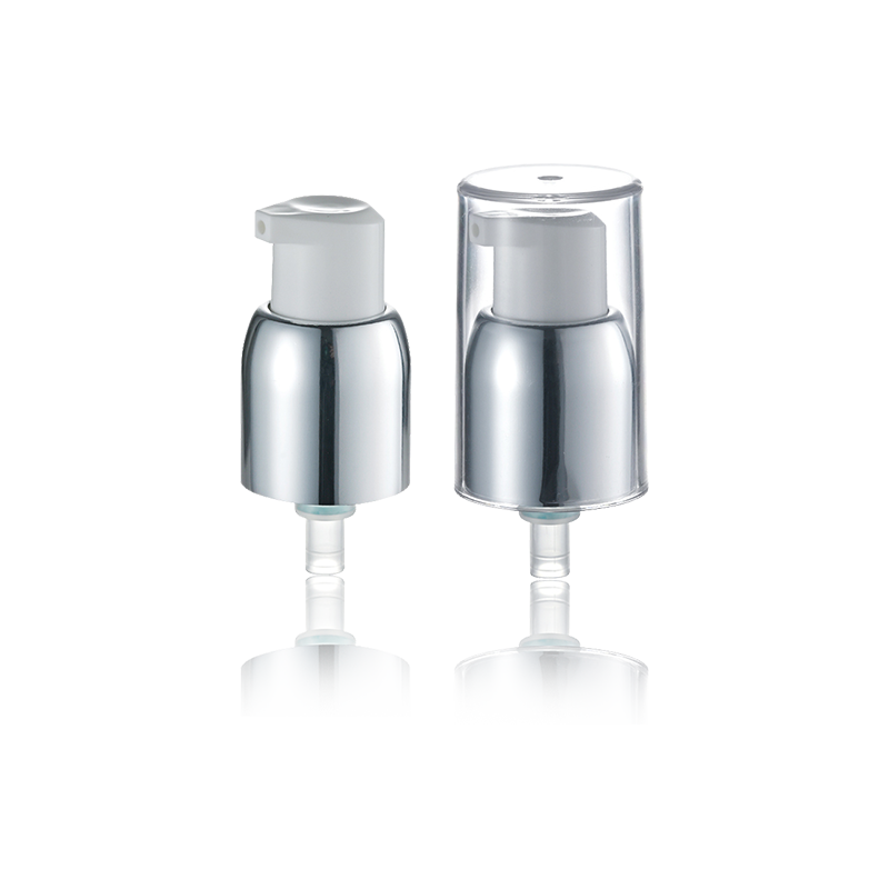 رأس مضخة مستحضرات التجميل باللون الفضي غير اللامع - HY20A-10
