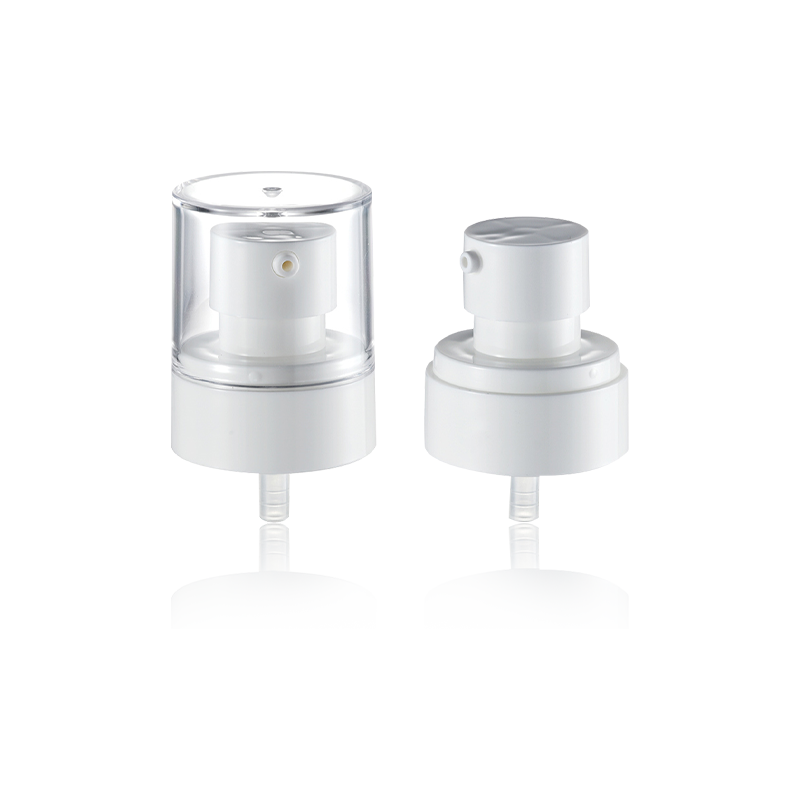 HY24A-34 UPG مستحضرات التجميل pp أو غسول اللون الأبيض/مضخة الرش 24/410 نصف غطاء 0.25cc