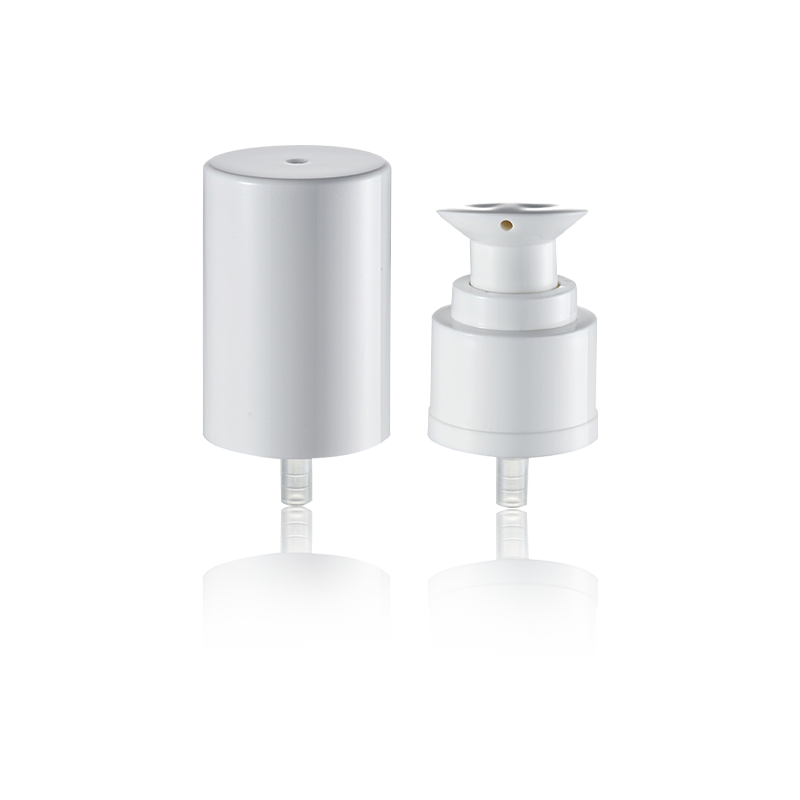 موزع سائل لمضخة مستحضرات التجميل باللون الأبيض الأنيق-HY24A-51