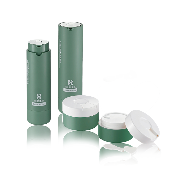 مجموعة زجاجات العناية بالبشرة 30 مل 50 مل 50 جرام، مناسبة للغسول والكريم TZXL-003